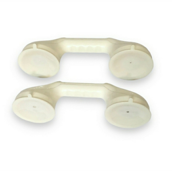 ONTEL Get A Grip Suction Mount Handles Set of Two AS SEEN ON TV EUC! - Picture 2 of 8